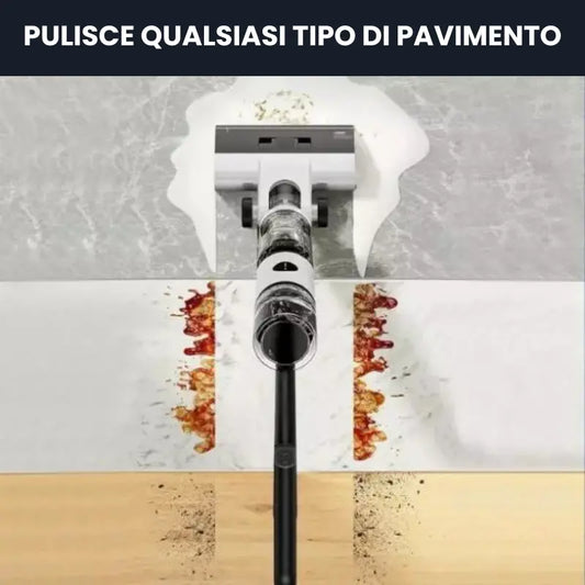 Aspirapolvere Turbo Pro Senza Fili + Accessori Inclusi