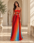 Lucy — Abito Maxi con Nodo